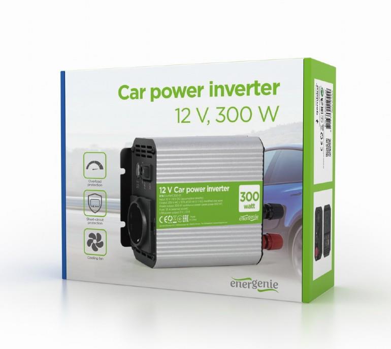 GEMBIRD 300W Power Inverter 12V EG-PWC300-01
