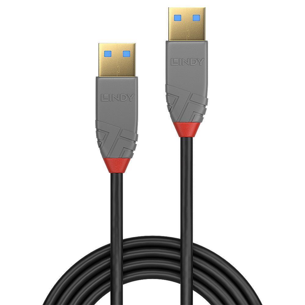 LINDY 36754 USB 3.2 A tüüpi kaabel 5m Antra