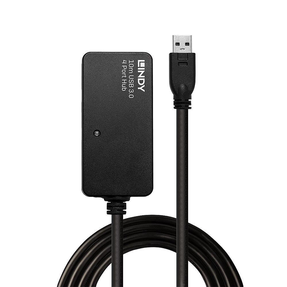 LINDY 43159 USB3 paplašināšanas centrs 10M aktīvs kabelis