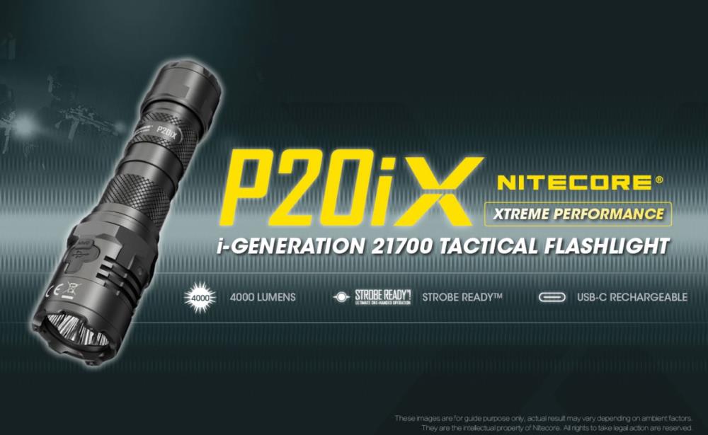 NITECORE P20IX 4000 Lumens Flashlight