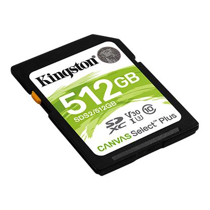 Kingston SDXC 512GB C10 SDS2/512GB Memory Card