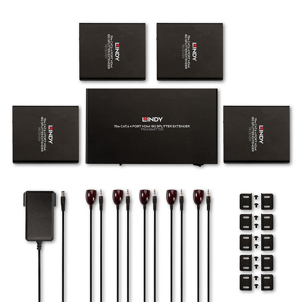 LINDY HDMI pikendaja 70m CAT6 38262