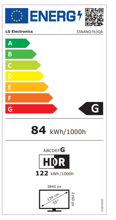 LG 55NANO763QA 55" 4K Nutiteler webOS-ga