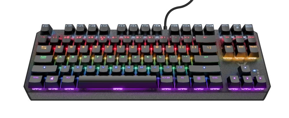 Trust GXT 834 Callaz Kompaktne USB Mänguklaviatuur