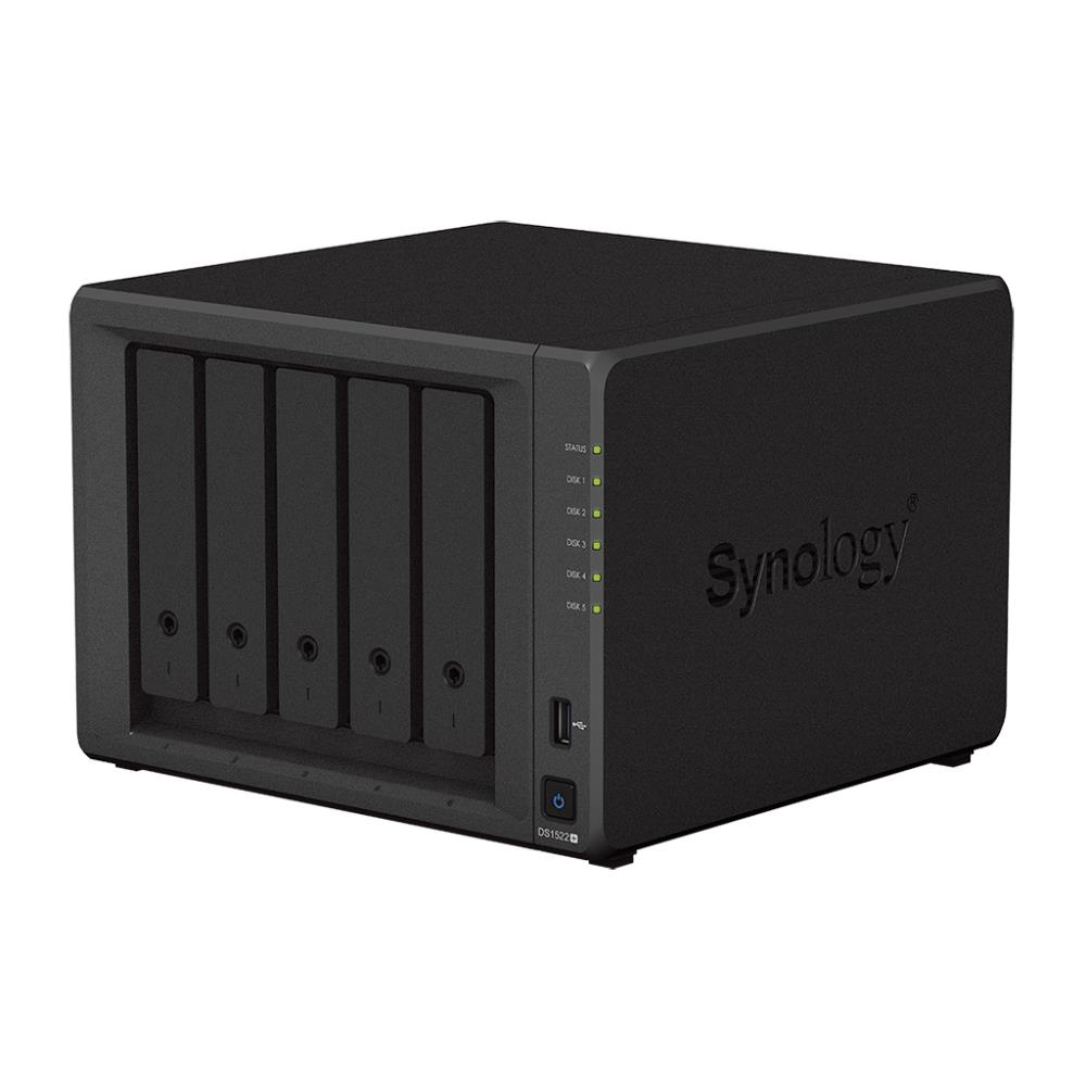 Synology DS1522+ 5 nodal NAS glabāšanas tornis