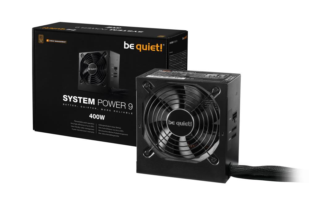 BE QUIET BN300 400W 80 PLUS Bronze Maitinimo blokas