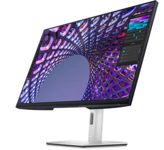 Dell P3223QE 31.5" 4K IPS monitors ar grozāmiem un pagriežamiem