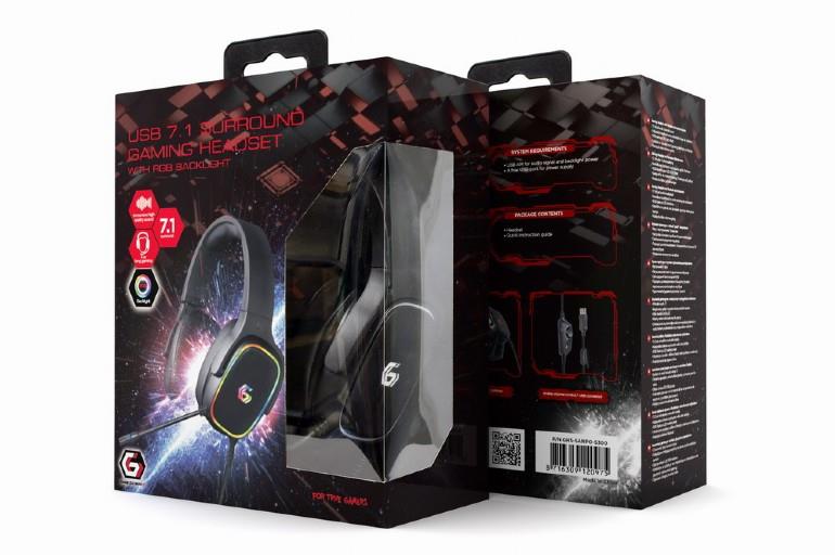 Gembird GHS-SANPO-S300 7.1 Surround Sound Ausinės