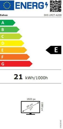 Dahua DHI-LM27-A200 27" LCD Monitorius 60Hz 5ms