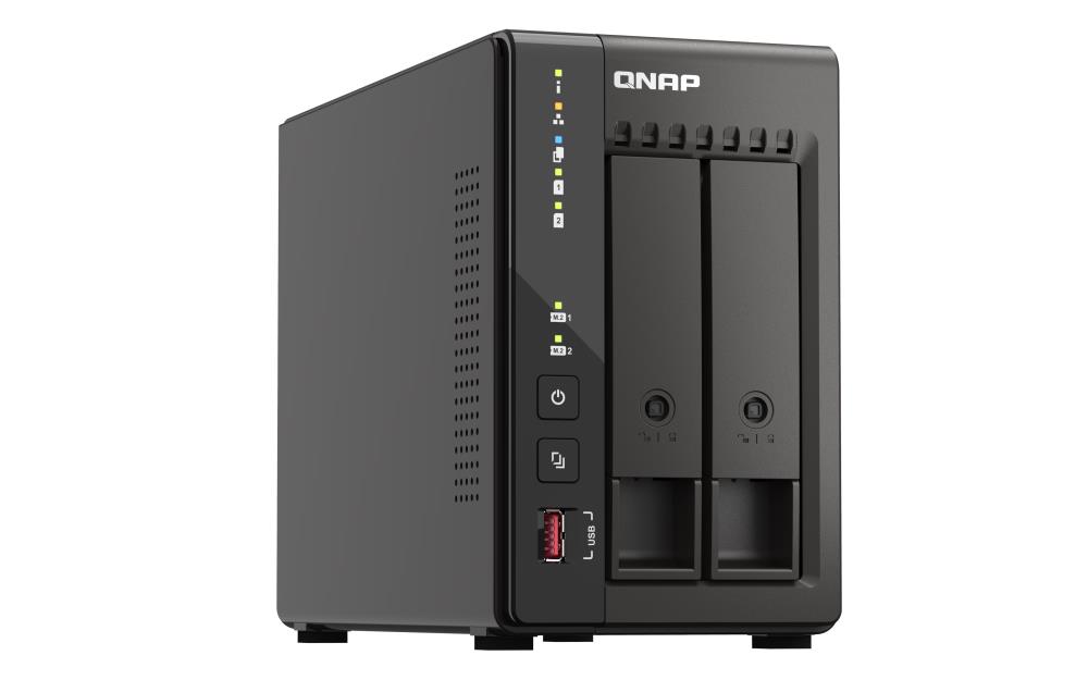 QNAP TS-253E-8G 2-Bay NAS glabāšanas tornis