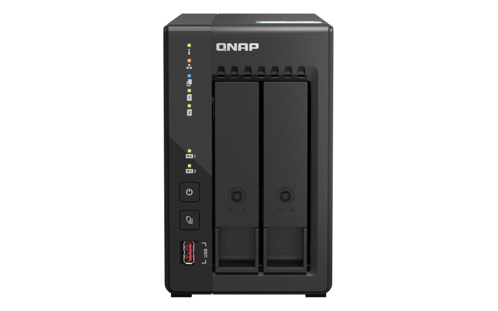 QNAP TS-253E-8G 2-Bay NAS glabāšanas tornis