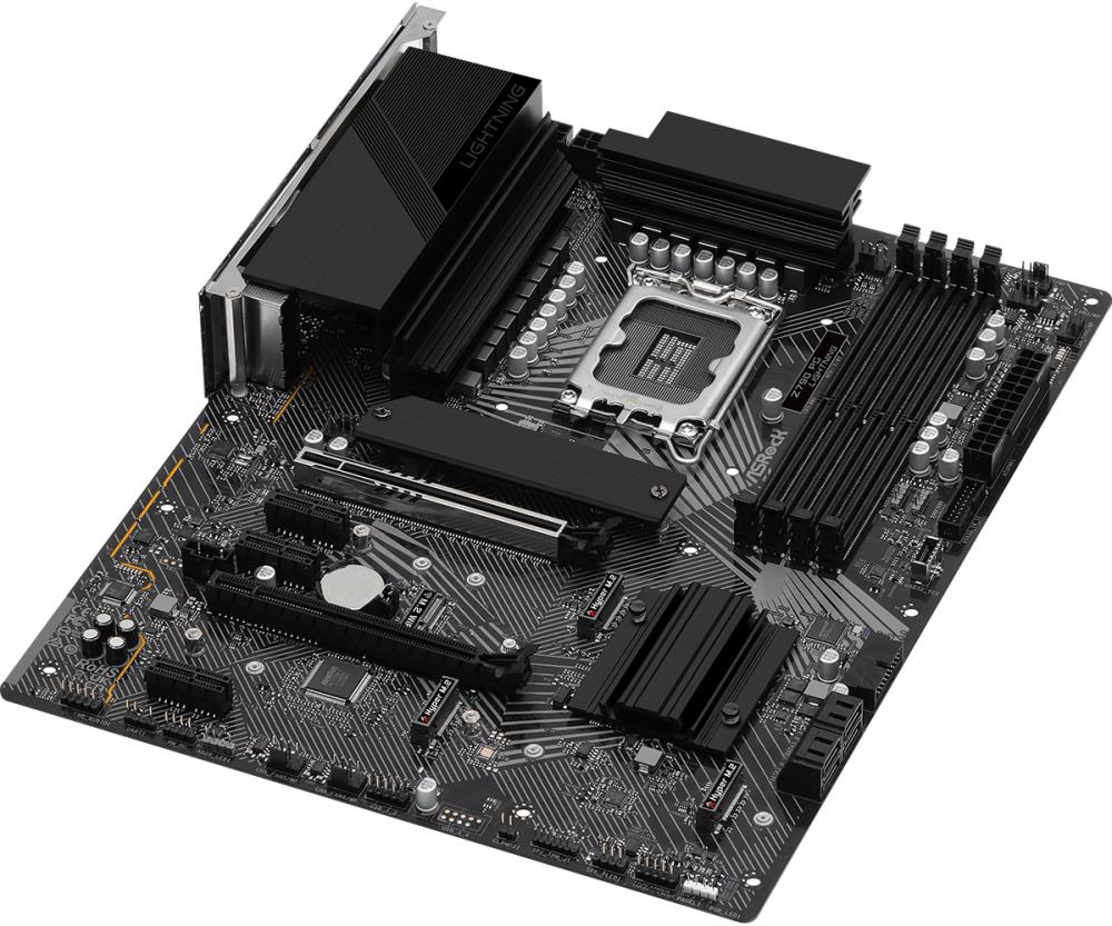 ASROCK Z790PGLIGHTNING Intel Z790 DDR5 ATX Pagrindinė plokštė