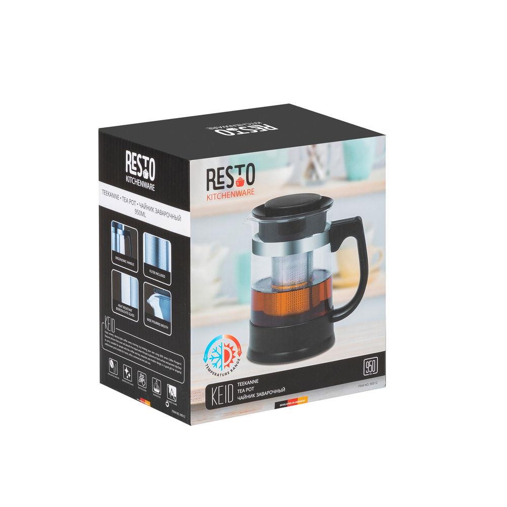 Resto Стеклянный Чайник 950ML 90512 Элегантный Дизайн