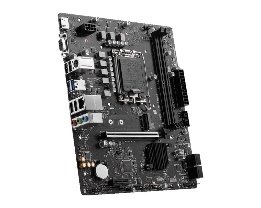 MSI PROH610M-EDDR4 Emaplaat MicroATX LGA1700 DDR4