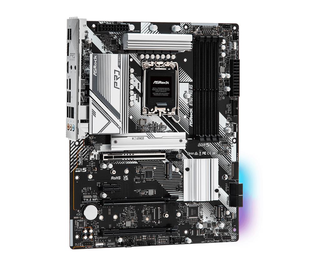 ASROCK B760PRORS Intel B760 ATX pagrindinė plokštė DDR5