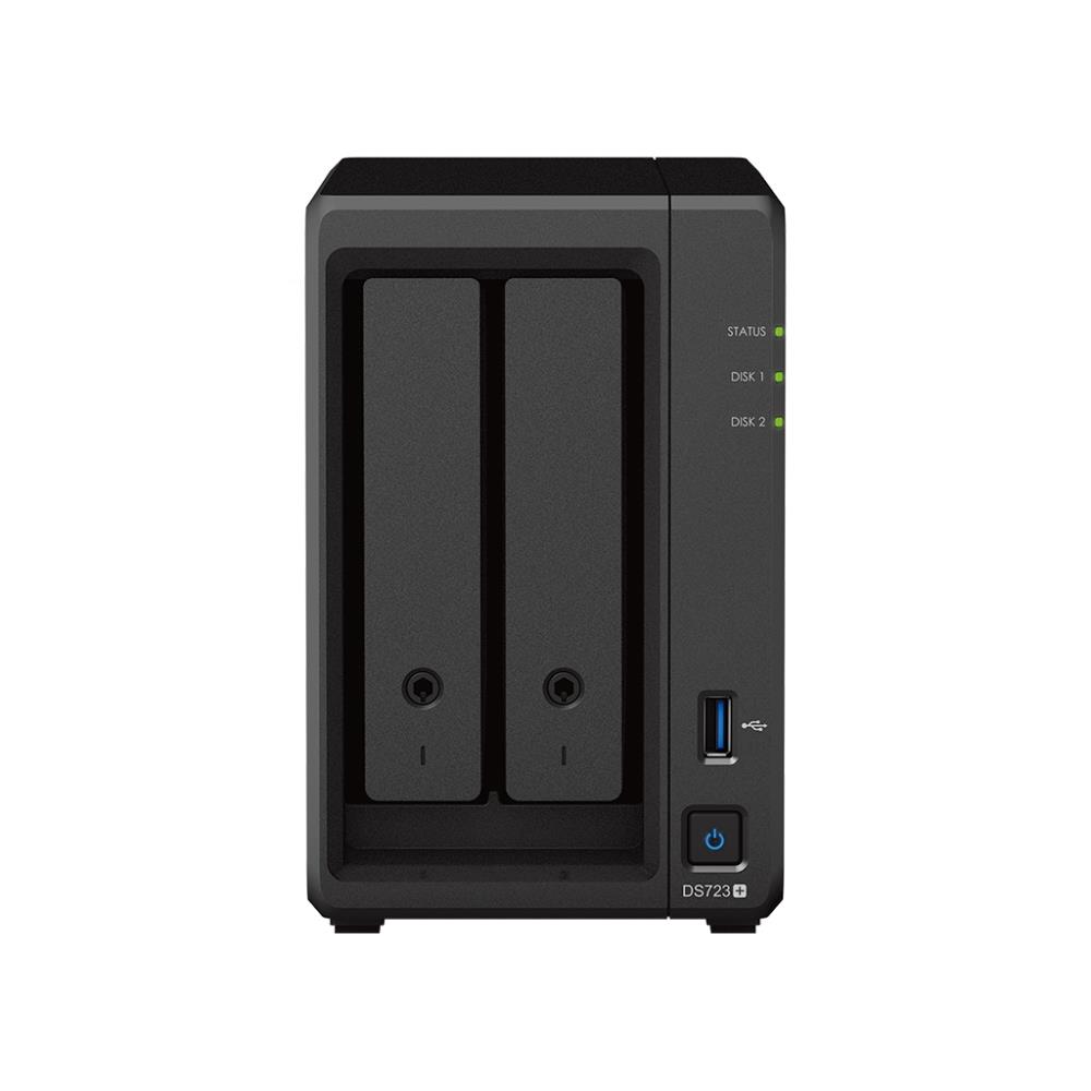 Synology DS723+ 2-Bay NAS uzglabāšanas tornis