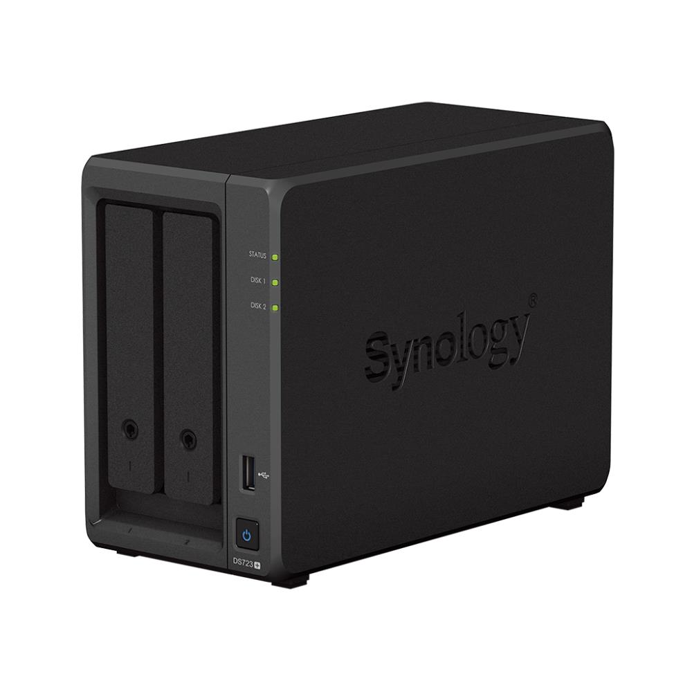 Synology DS723+ 2-Bay NAS uzglabāšanas tornis