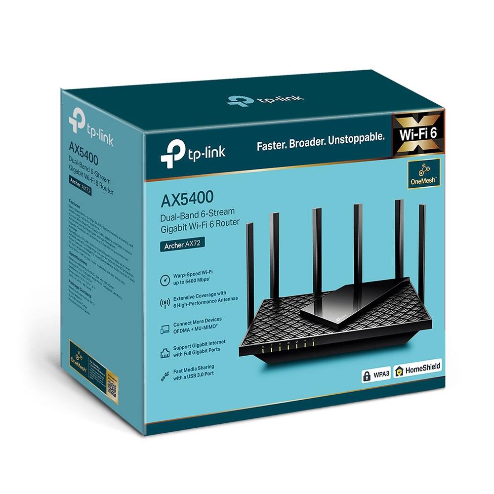 TP-LINK Archer AX72 Pro didelės spartos Wi-Fi 6 maršrutizatorius