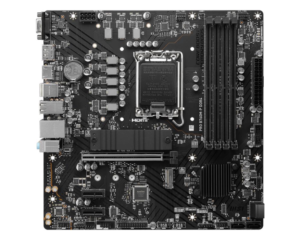 MSI PROB760M-P DDR4 Micro-ATX Motherboard