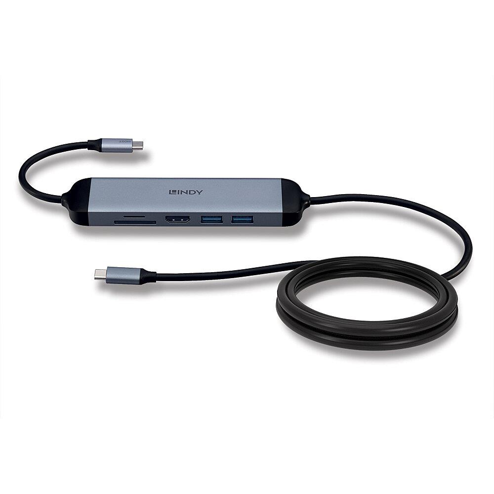 LINDY USB-C dokošanas stacija DST-Micro 140 43326