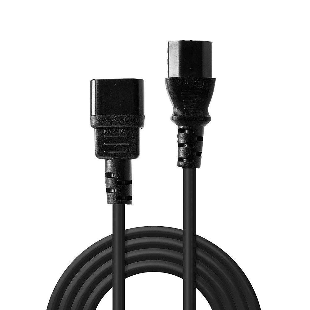 LINDY 30320 C14 līdz C13 barošanas pagarinātājs 0.5M