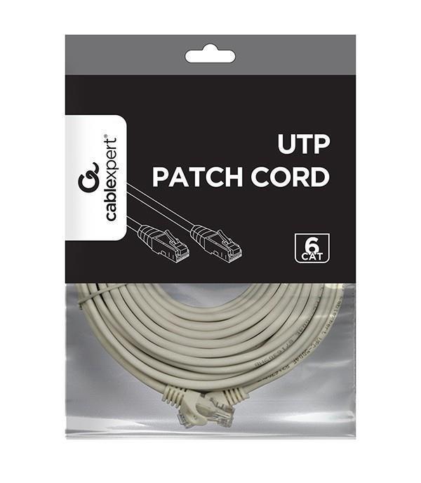 Gembird PP6U-10M CAT6 UTP Patch Cable 10M Grey