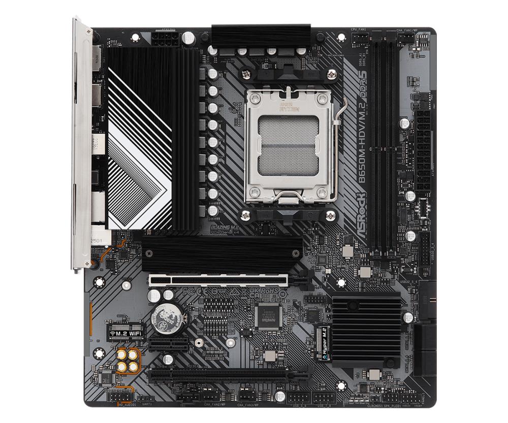 ASROCK B650M-HDV/M.2 Micro-ATX Материнская плата с DDR5