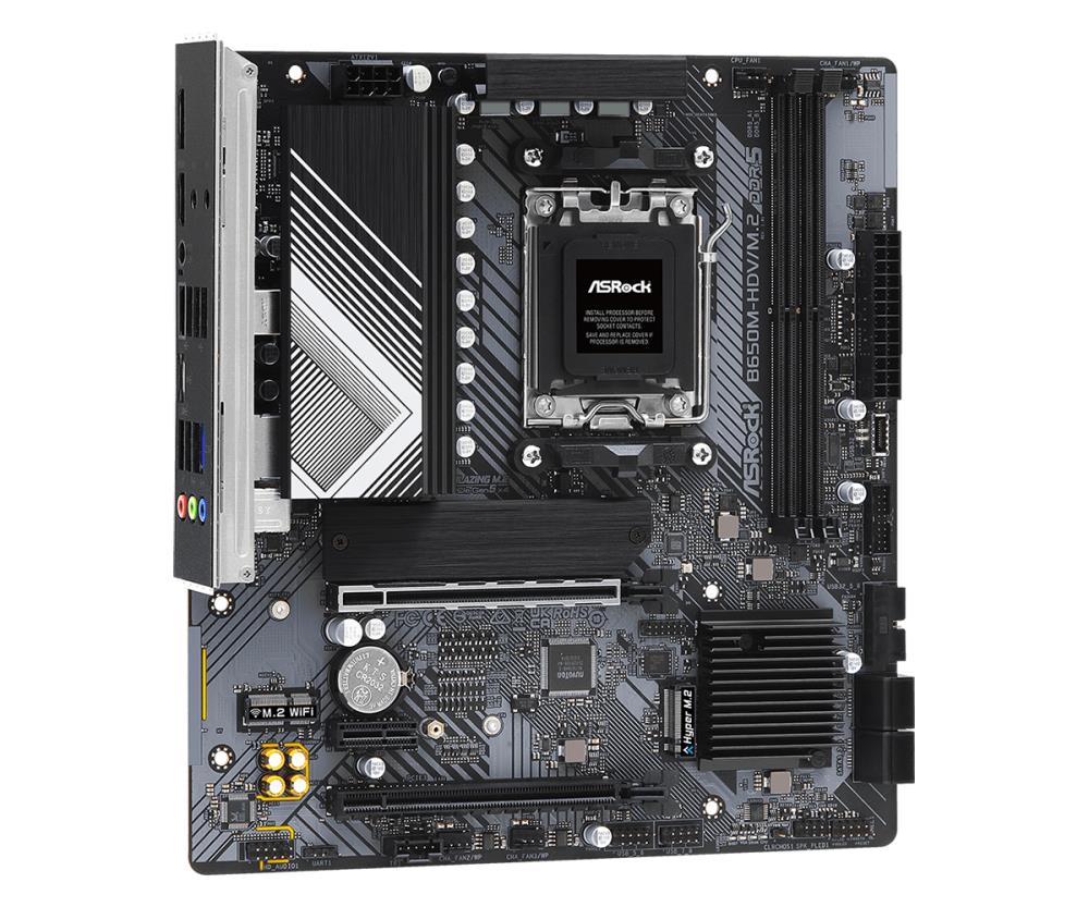 ASROCK B650M-HDV/M.2 Micro-ATX Материнская плата с DDR5