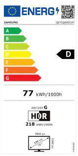 Samsung QE75QN85CATXXH 75 colių 4K Išmanusis QLED TV