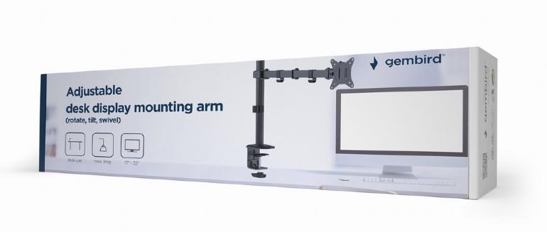 Gembird MA-D1-01 Monitoriaus Tvirtinimo Rankena 17-32"