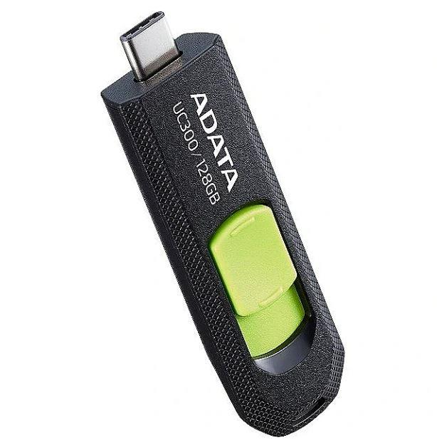ADATA USB-C 128GB Флешка ACHO-UC300-128G-RBK