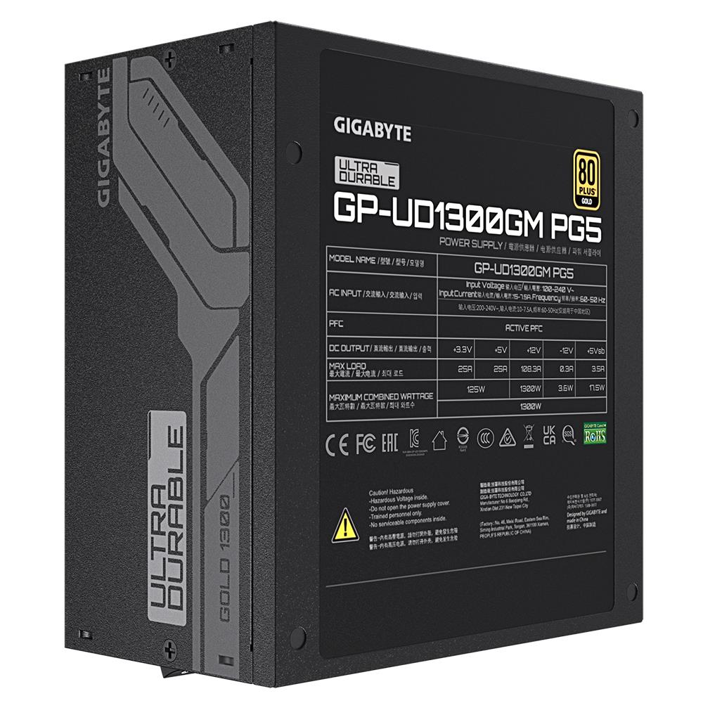 GIGABYTE GP-UD1300GMPG5 1300W 80 PLUS GOLD PSU