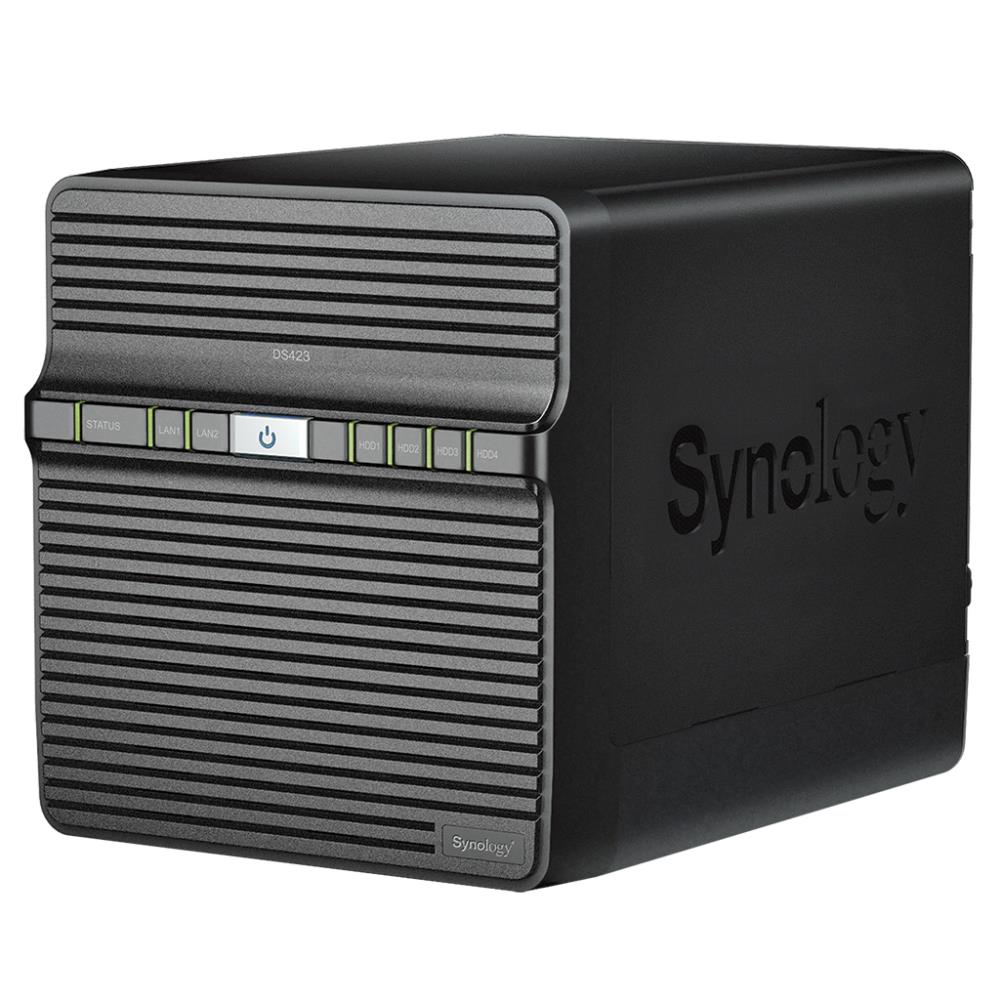 Synology DS423 4-Bay NAS glabāšanas tornis bez HDD