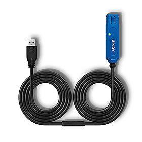 LINDY USB3 pagarinājuma kabelis 15M 43229