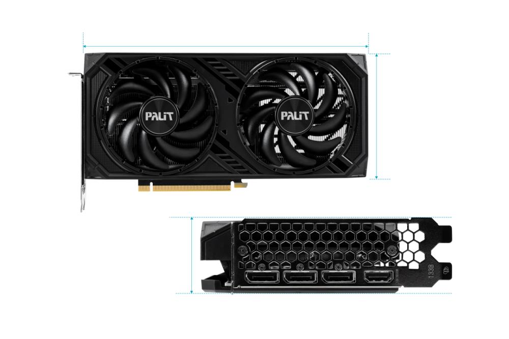 PALIT GeForce RTX 4060 Ti NE6406T019P1-1060D 8GB GDDR6