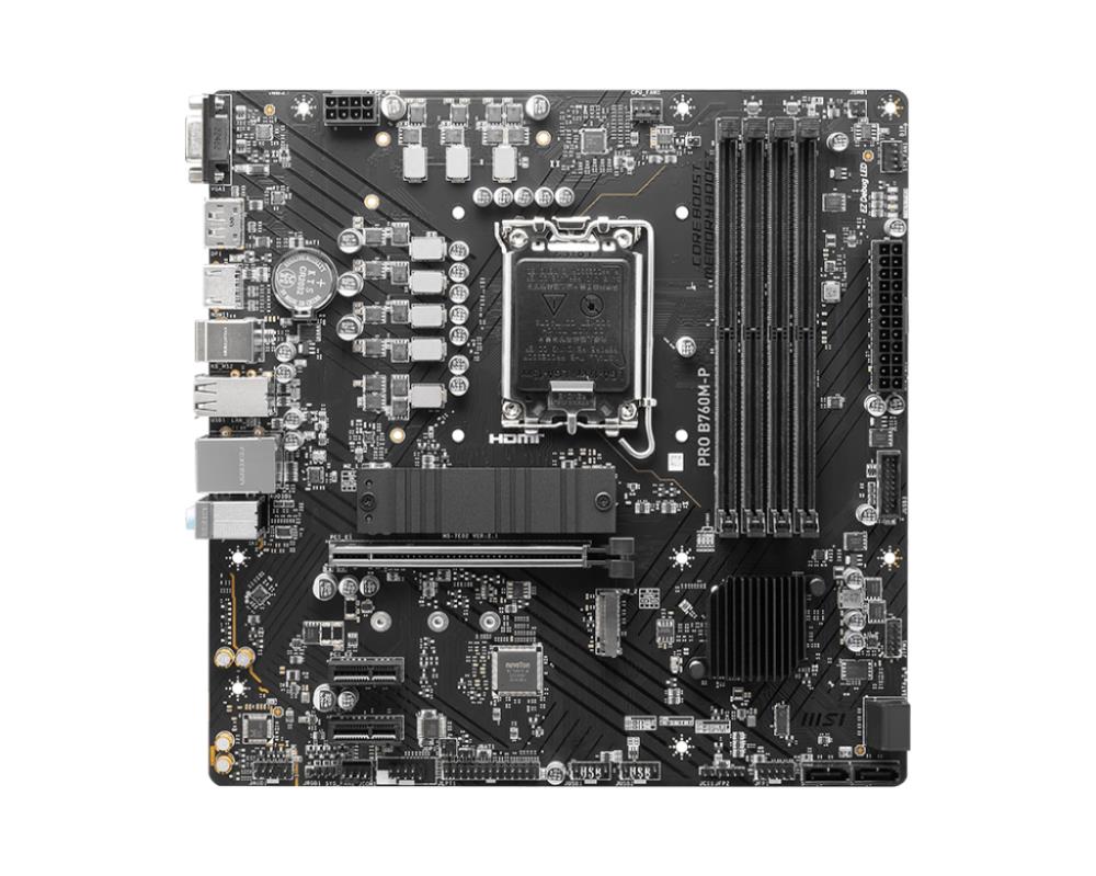 MSI PROB760M-P Intel B760 DDR5 Micro-ATX emaplaat