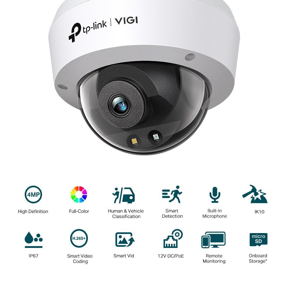 TP-LINK VIGI C240 4MP IR Dome Kamera