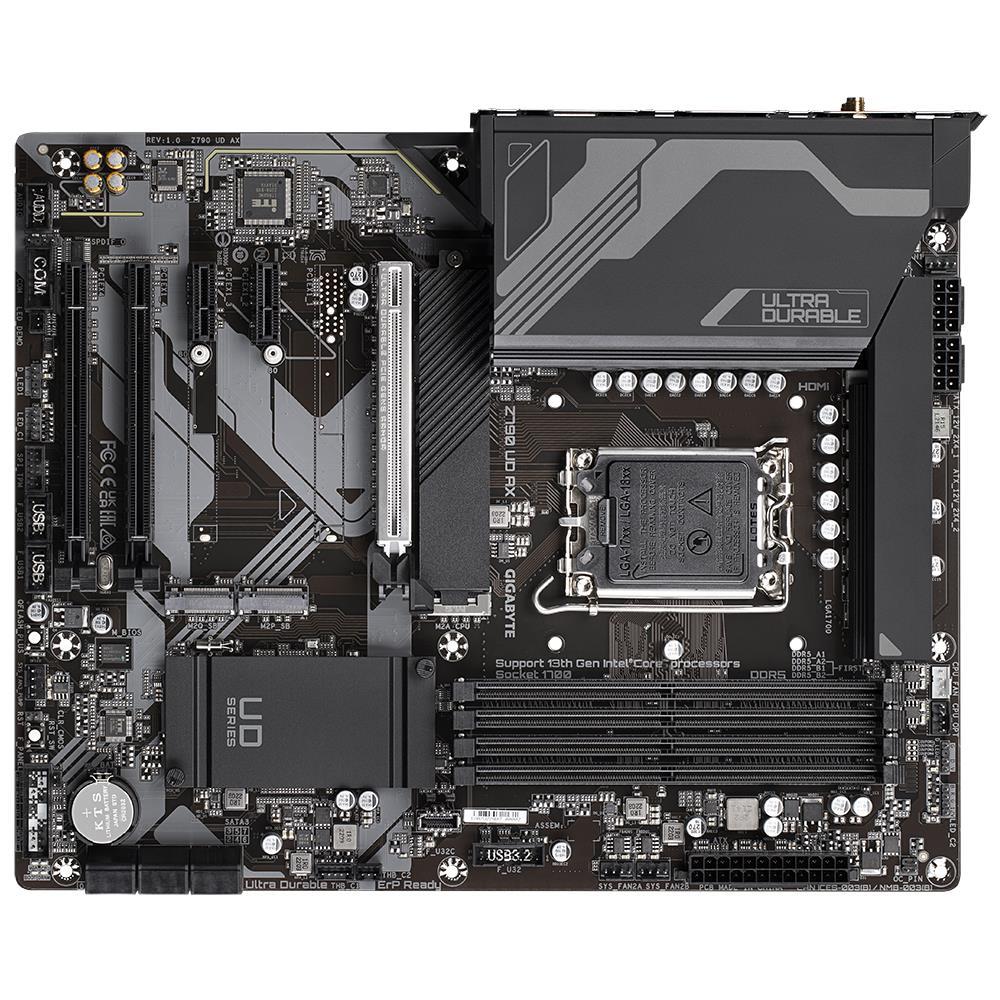 GIGABYTE Z790UDAX1.1 mātesplate ar DDR5 atbalstu