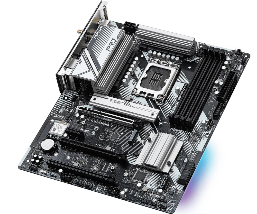 ASROCK B760PRORSWIFI Intel B760 ATX Emaplaat DDR5