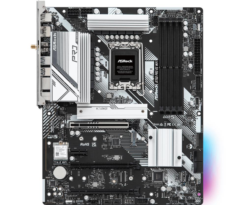 ASROCK B760PRORSWIFI Intel B760 ATX Emaplaat DDR5