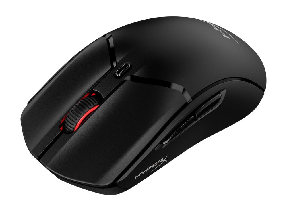 HyperX Pulsefire Haste 2 Melna USB Bezvadu Pele