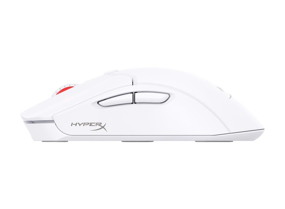 HyperX Pulsefire Haste 2 Bezvadu Balta Pele