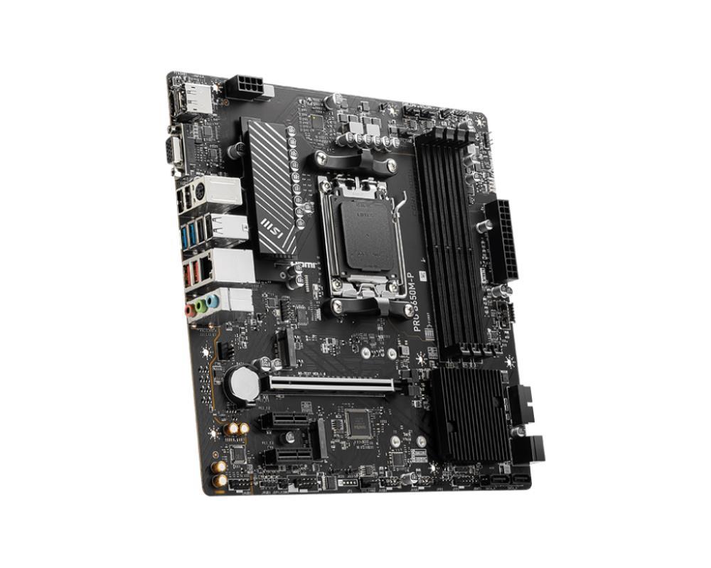 MSI PRO B650M-P Motherboard Micro-ATX 4 DDR5 Slots