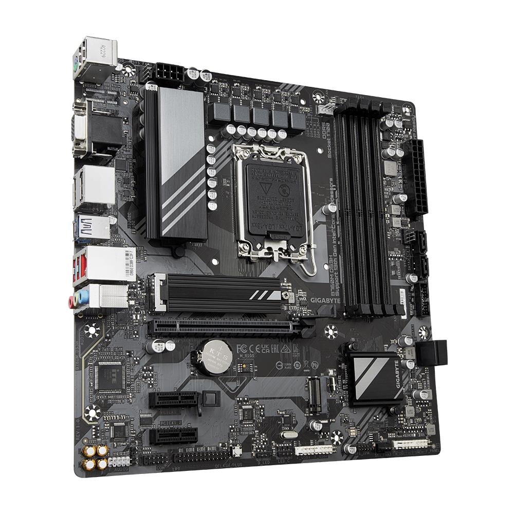 GIGABYTE B760MDS3H Micro-ATX Emaplaat, DDR5 Tugi