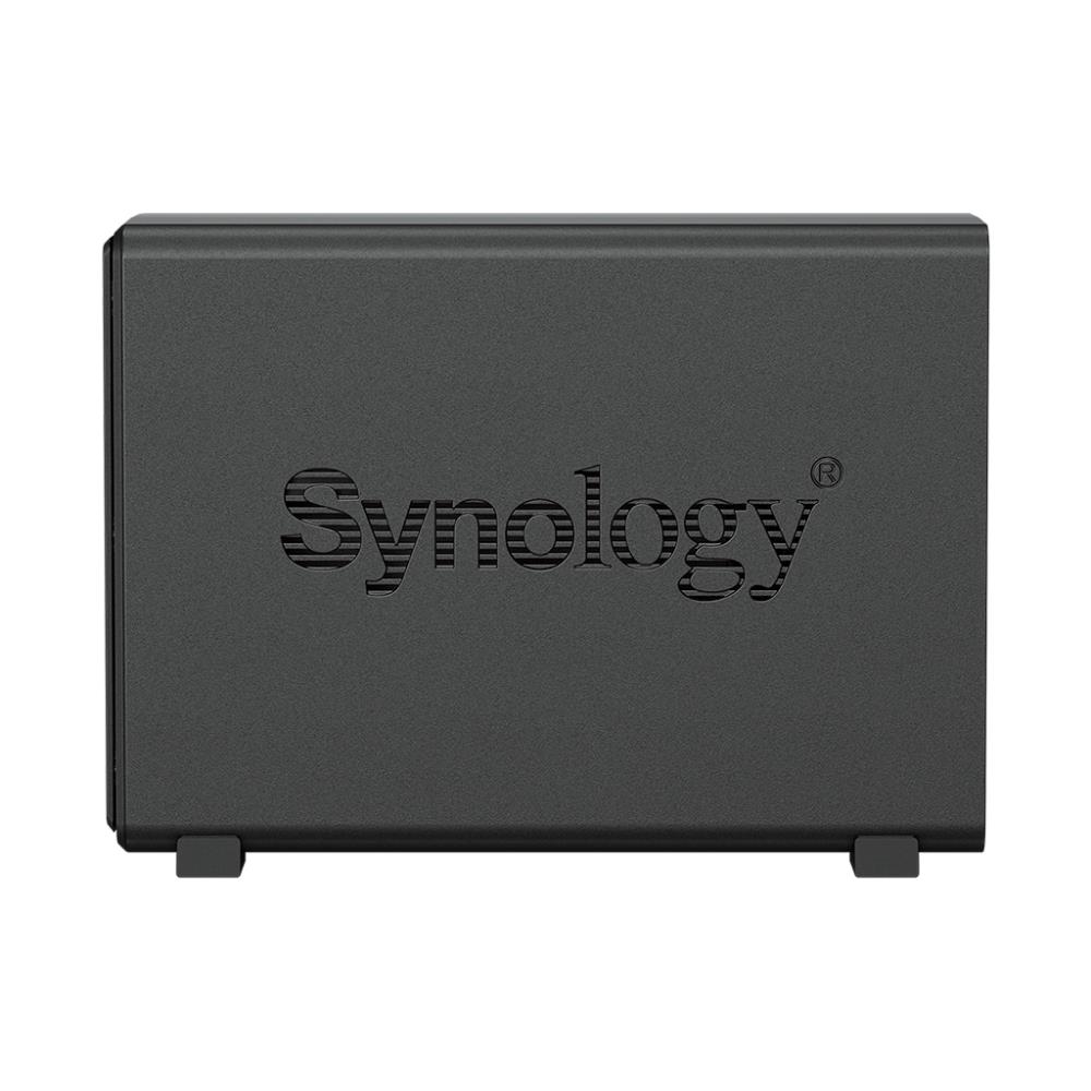 Synology DS124 1-Bay NAS glabāšana - bez HDD