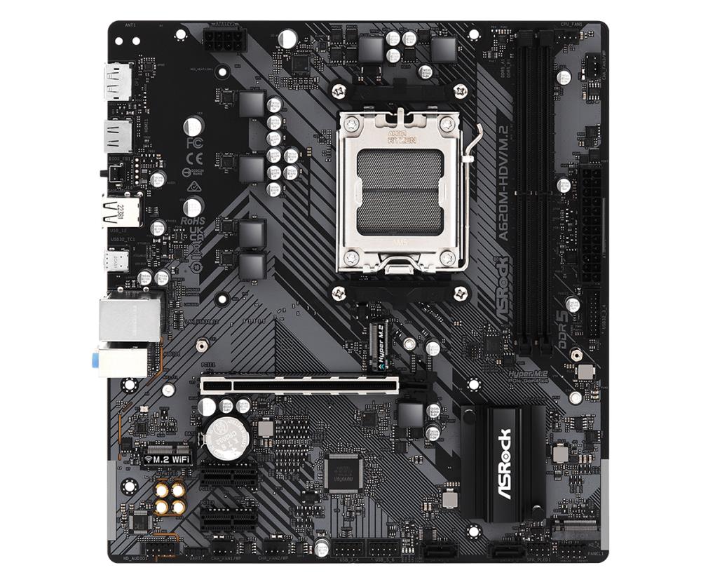 ASROCK A620M-HDV/M.2 Micro-ATX pagrindinė plokštė