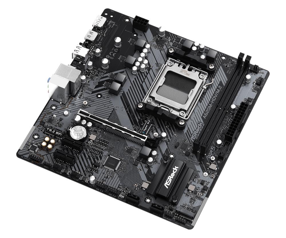 ASROCK A620M-HDV/M.2 Micro-ATX pagrindinė plokštė