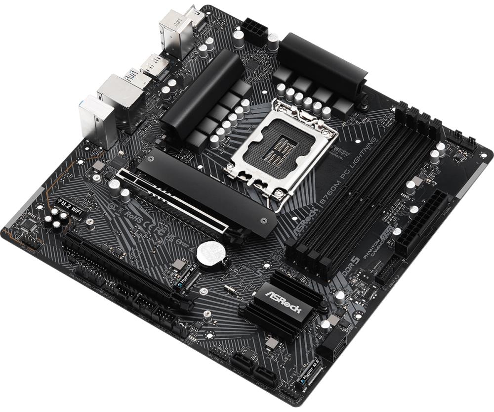 ASROCK B760MPG Lightning Micro-ATX Emaplaat DDR5