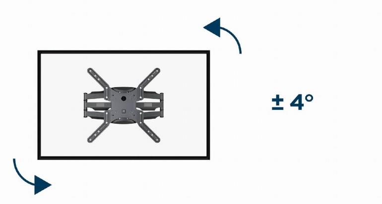 GEMBIRD WM-60ST-01 Wall Mount for 32-60" TVs