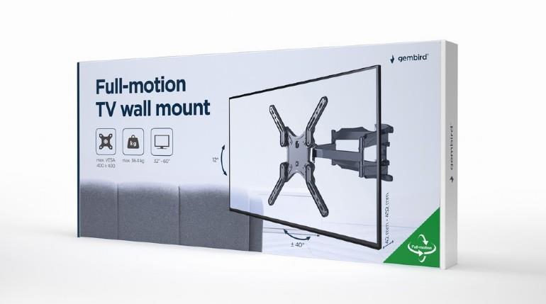 GEMBIRD WM-60ST-01 Wall Mount for 32-60" TVs